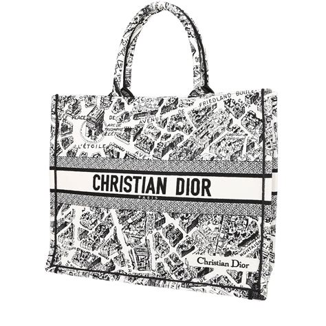 dior plan de paris book tote|Medium Dior Book Tote Black and White Plan de Paris .